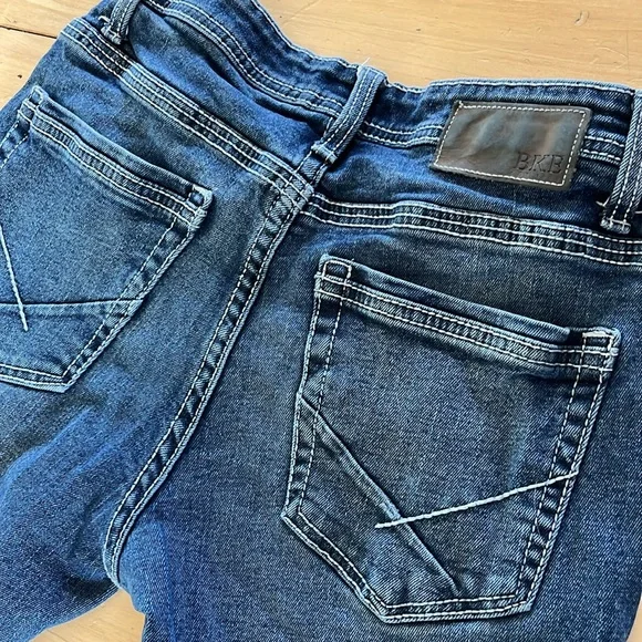 BKE Jake Straight Denim Blue Jeans 29x30 - Picture 6 of 12